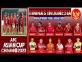 DAFTAR SKUAD TIMNAS INDONESIA DI Kualifikasi Piala Asia 2023 ~ TIMNAS SENIOR INDONESIA 2022