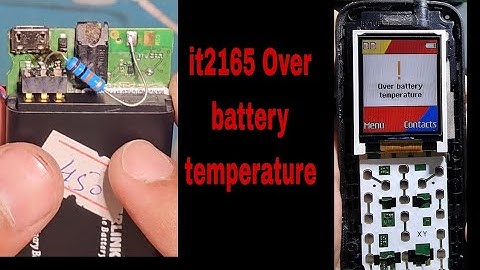 Over Battery temperature problem solved 100% 🌡️all villaon, all itels solutions