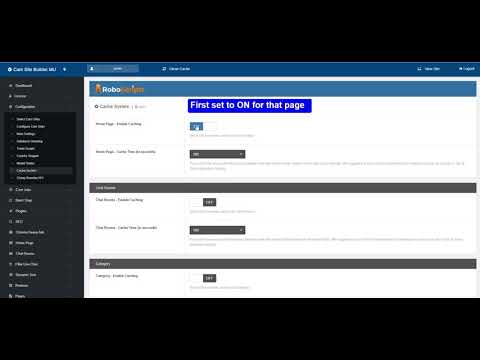 PHP Cam Script (v4) - Cache System
