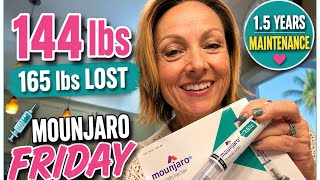 Mounjaro Friday Update 💉 144 lbs After Losing 165 lbs | 1.5 Years in Maintenance look
