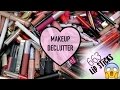 MAKEUP COLLECTION DECLUTTER 2016 | LIPS