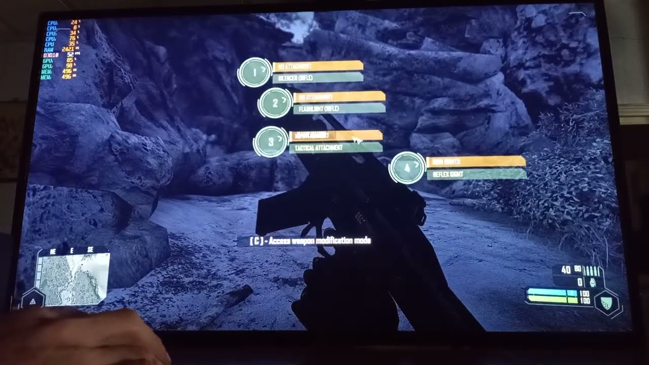 Crysis - PC - 2x GTX 550 TI - SLI Unsupported Motherboard / Different'SLI'Auto - i5 2500