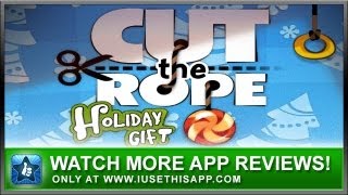 Cut The Rope Holiday Gift iPhone App - Best iPhone App screenshot 3
