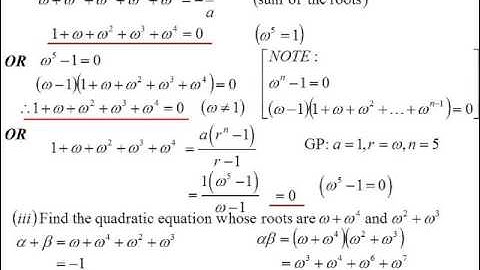 X2 T01 11 nth roots of unity (2015)