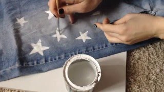 видео Как украсить джинсы своими руками