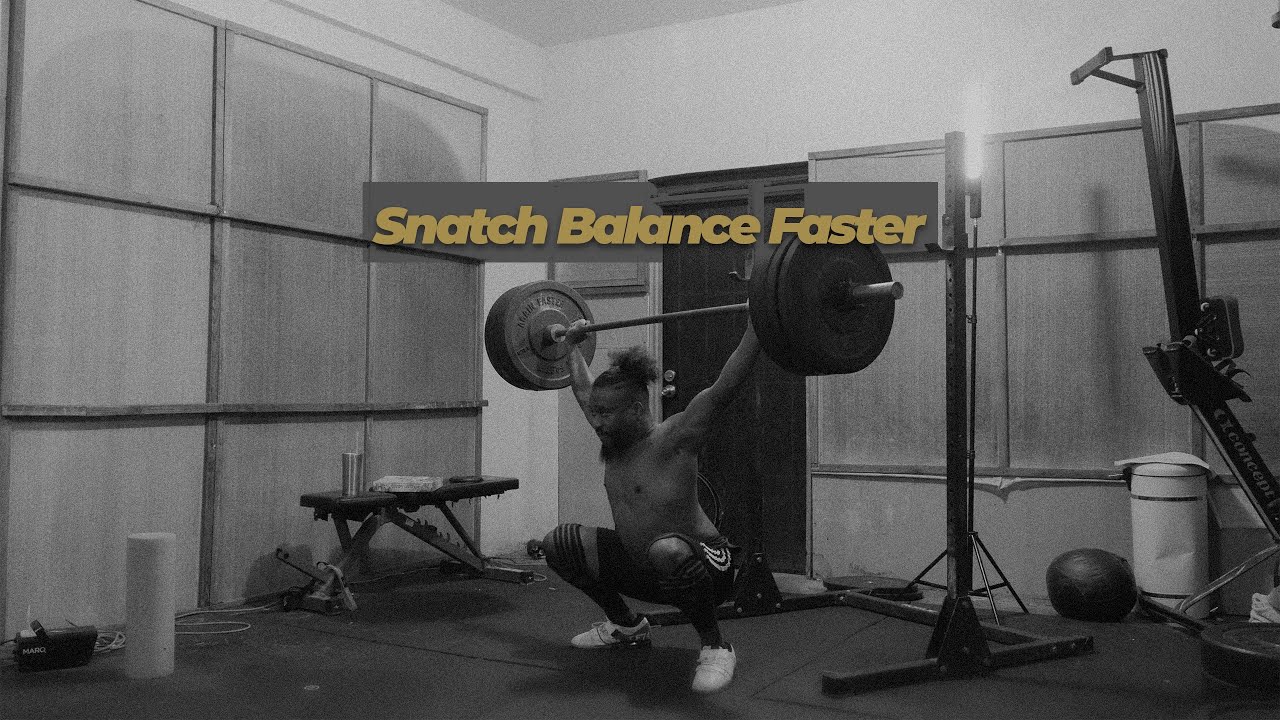 Snatch Balance Faster // Olympic Weightlifting - YouTube