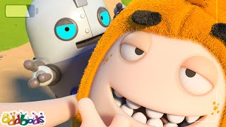 My Mechanical Best Friend | Oddbods  Food Adventures | Cartoons for Kids
