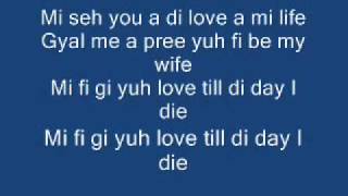 Yuh Love (lyrics) Vybz Kartel chords