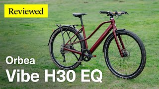Orbea Vibe H30 Review Orbea Electric Vibe H30 EQ Electric City Bike