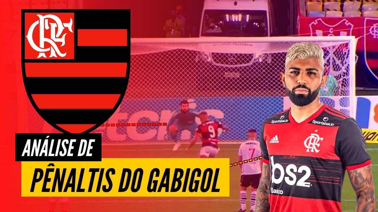 O aproveitamento de Gabigol em pênaltis pelo Flamengo