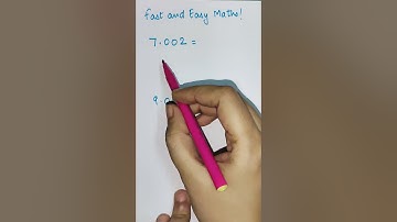 #shorts | convert decimals to fractions