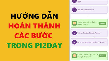 pi network Hướng dẫn hoàn thành các bước trong Pi2Day chi tiết- achi kiếm tiền online