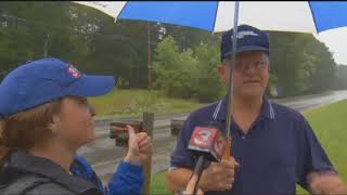 Strong storms bring down trees in Walker County
