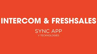 FRESHSALES - INTERCOM INTEGRATION