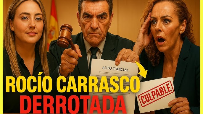 🚨JUEZ CALATAYUD DICTA SENTENCIA: ROCÍO CARRASCO DERROTADA, ROCÍO FLORES  VICTORIA JUDICIAL