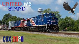 Horntaps! CSX 2026 & CSX 250 Lead M410-19 With A Great Crew And Lots of Horn Thru Parkton & Dunn NC