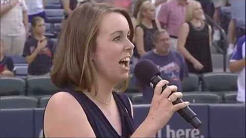 The Star Spangled Banner, performed by Carlie Howard