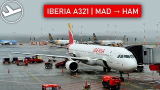 TRIP REPORT | Aircraft Upgrade &amp; Exit Row! | Iberia A321 (Economy) | Madrid to Hamburg