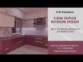 A beautiful 3BHK Duplex Interior Design Completed at Ranga Bazar, Bhubaneswar.