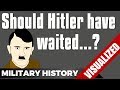 Should Hitler have waited?