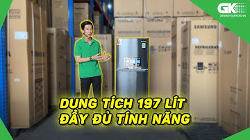 Tủ lạnh Sharp Inverter 215 lít SJ-X215V-DG dung tích vừa phải, khả năng làm lạnh ổn định