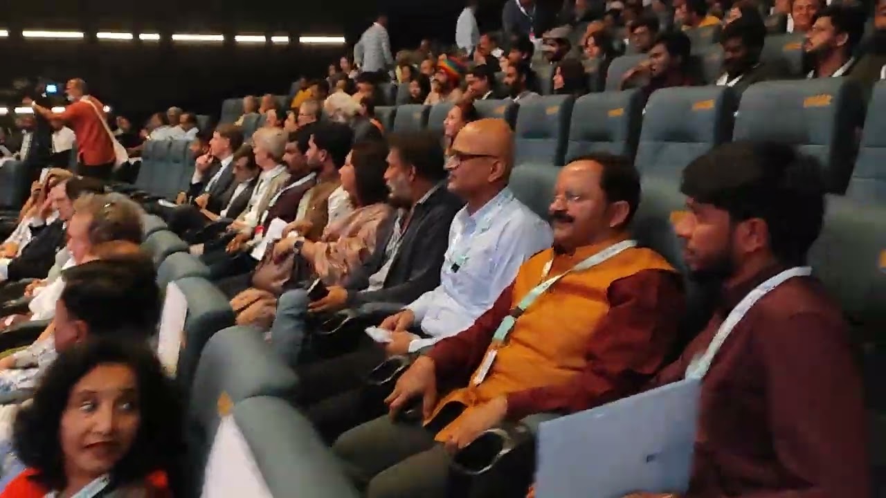 (53rd IFFI 2022) Director Dieter Berner and team at INOX before the screening of "Alma and Oskar".