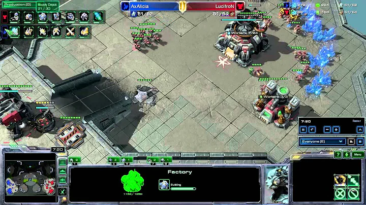Alicia vs LucifroN - PvT - Newkirk Precinct - Star...