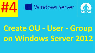 Create OU User Group on Windows Server 2012 | Создать группу пользователей OU в Windows Server 2012