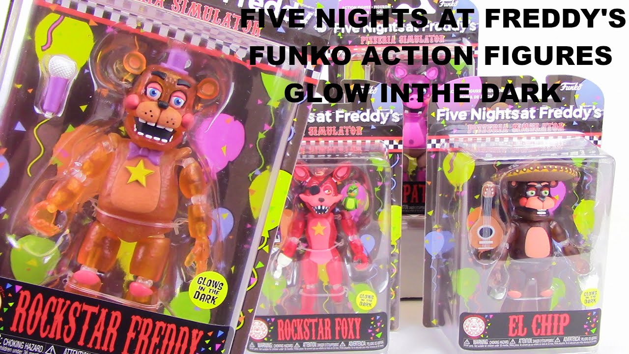 Five Nights at Freddys Pizza Simulator 6 Inch Funko Plush | Rockstar Freddy