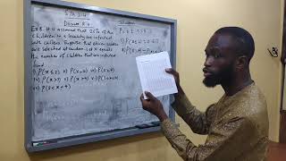 STA 314 (Probability Distribution 2)