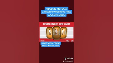 NBA2K20 MyTeam - 10 Working Locker Codes FREE!