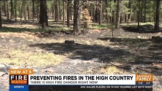 Firefighters remind northern Arizona campers of elevated fire danger