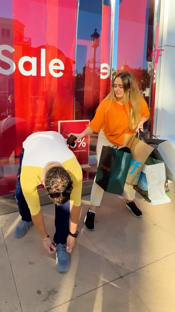 She SECRETLY Took His Wallet for a Shopping Spree! #shorts