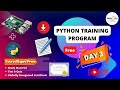Python with Raspberry Pi | Day 3 | conditional statement | Pre Summer Training Certification Program