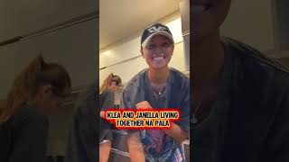 Look! Klea and Janella na Live in na! #kleapineda #janellasalvador