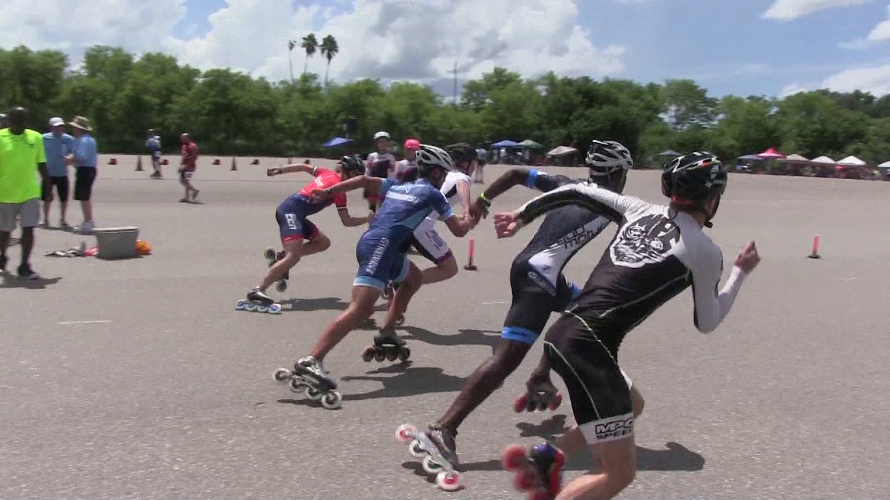 18 to 25 Men Outdoor Inline Race At The Tampa Pad YouTube