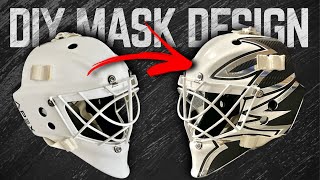 How To Tape a Goalie Mask • Cheap & Easy