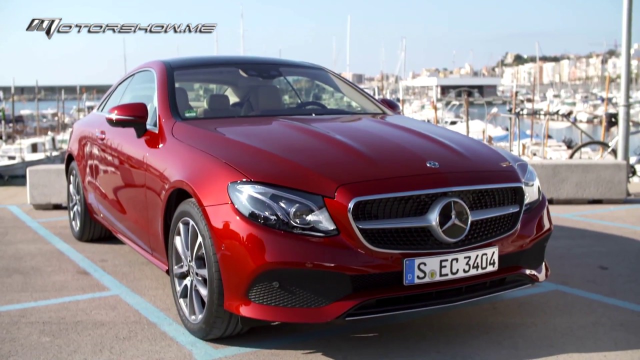 Mercedes E-Class Coupe 2018 مرسيدس الفئة إي كوبيه - YouTube