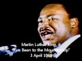 Full MLK: I've Been to the Mountaintop Part 3/3 - YouTube