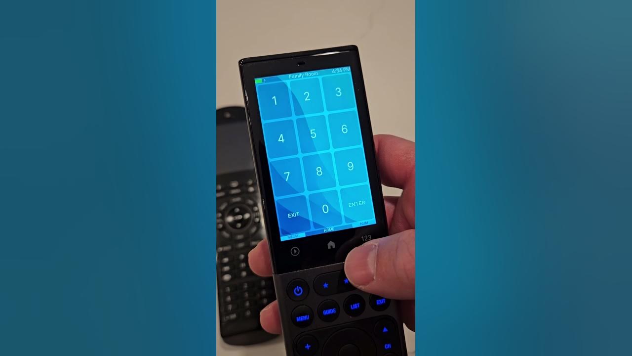 Nice Brands New HR40 flagship remote control for Elan systems YouTube