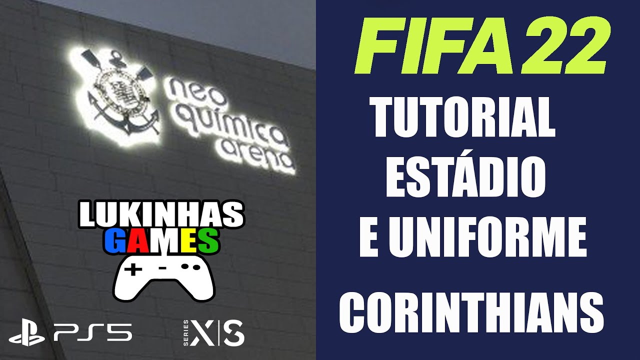 Como criar o Corinthians no FIFA 22 🦅⚽#corinthians #timao #sccp