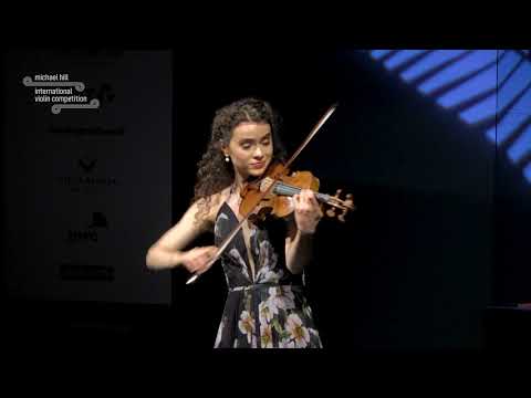 MHIVC 2019 Round 2: Jacqueline Audas (Ysaÿe: Sonata for solo violin in E major Op 27 No 6)