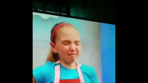 Kids Baking Championship Fail Crying  (original)
