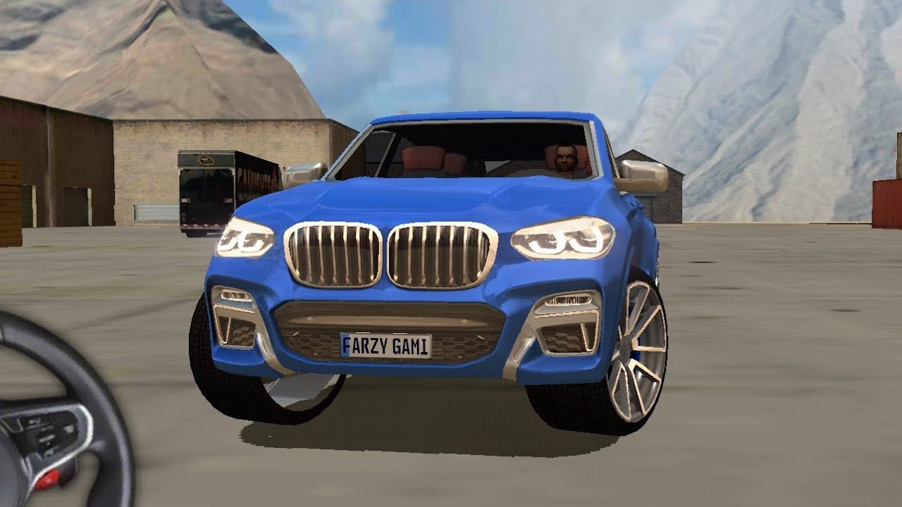 BMW SUV coupe driving school simulator gameplay.