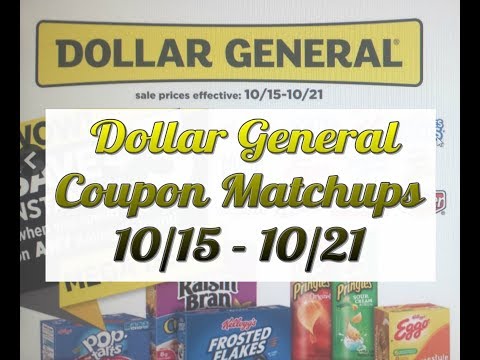 Dollar General Coupon Matchups 10/15-10/21  4 Instant Deals and Super Cheap Purex Coupon Stack