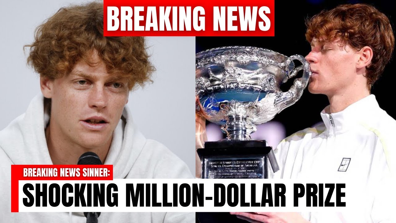 BREAKING: SINNER REVEALS HOW MUCH MONEY he has EARNED at the AUSTRALIAN