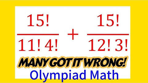 A Nice Math Olympiad Problem |SIMPLIFY THIS FACTORIAL!