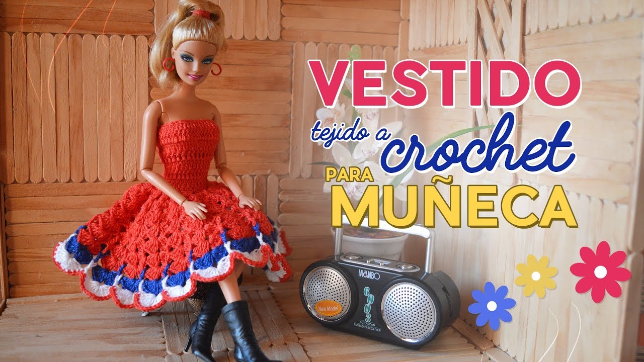 Tutorial – Vestido de Barbie – Raquel Gaúcha Crochet