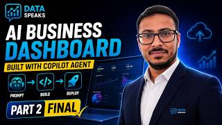 Build Complete AI Business Dashboard in Streamlit with GitHub Copilot Agent | End-to-End Tutorial