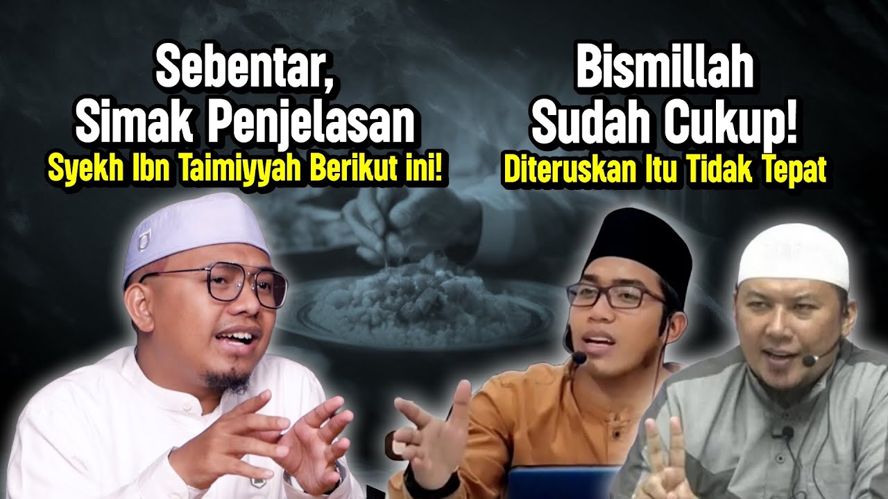 BISMILLAH Pun Salah 😑 | Basmalah Sebelum Makan | KH Ajir Ubaidillah